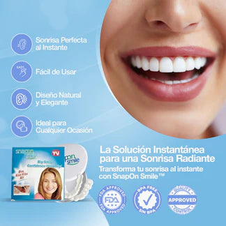 🦷SNAPOM SMILE™ - SONRISA PERFECTA- ¡COMPRA 1 Y LLEVA 2!💥